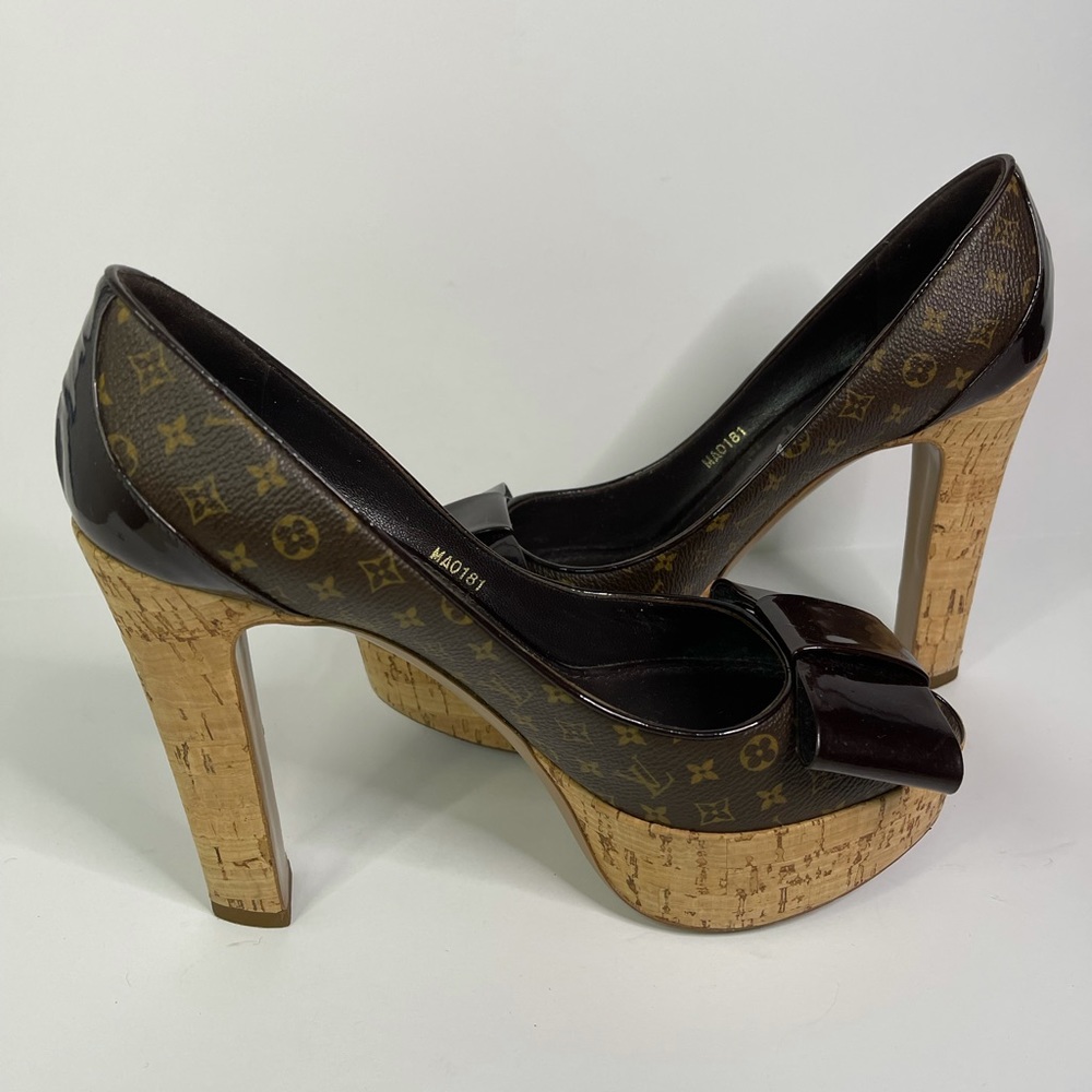 Louis Vuitton Rivoli open toe monogram - Picture 5 of 12